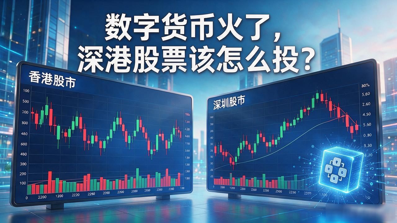 数字货币火了，深港股票该怎么投？
