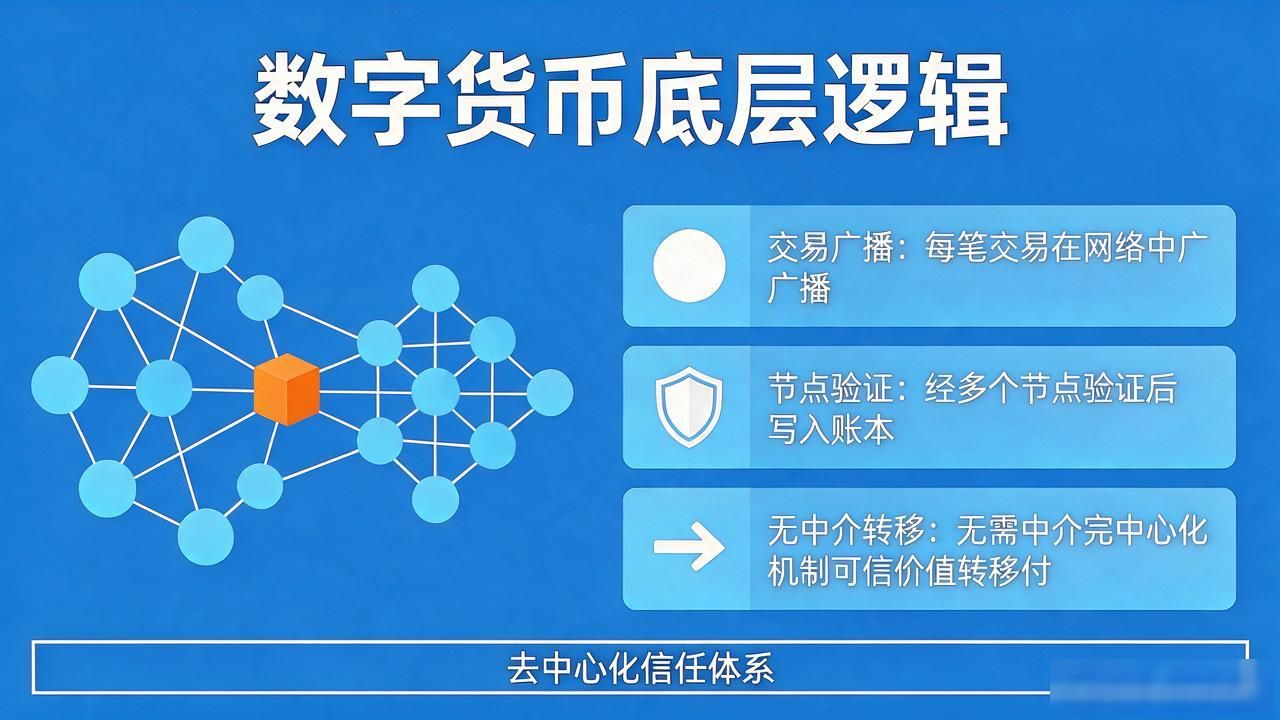 数字货币是怎么运行的?一文看懂底层逻辑