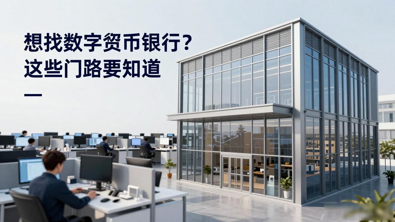 想找数字货币银行？这些门路要知道
