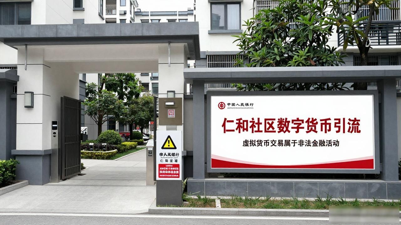 仁和社区那个数字货币引流，到底在引什么流？住过的邻居来说说