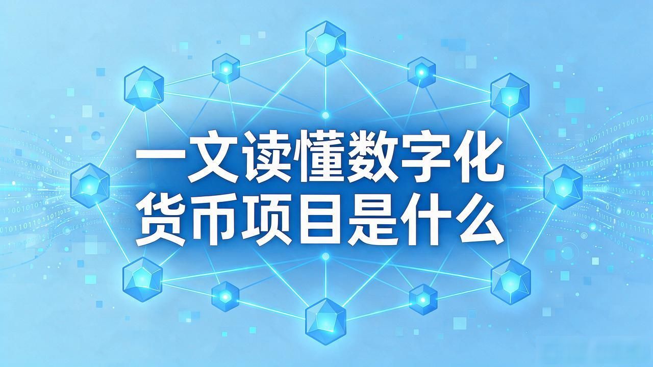 一文读懂数字化货币项目是什么