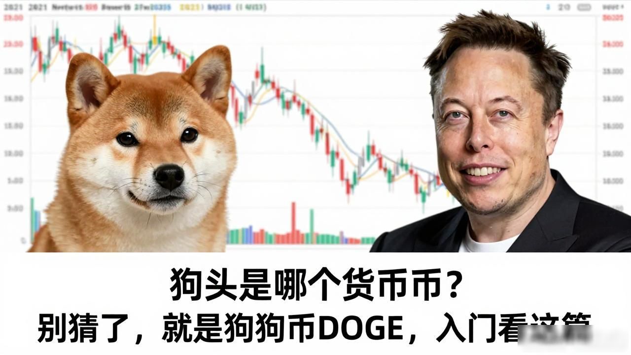 狗头是哪个数字货币？别猜了，就是狗狗币DOGE，入门看这篇