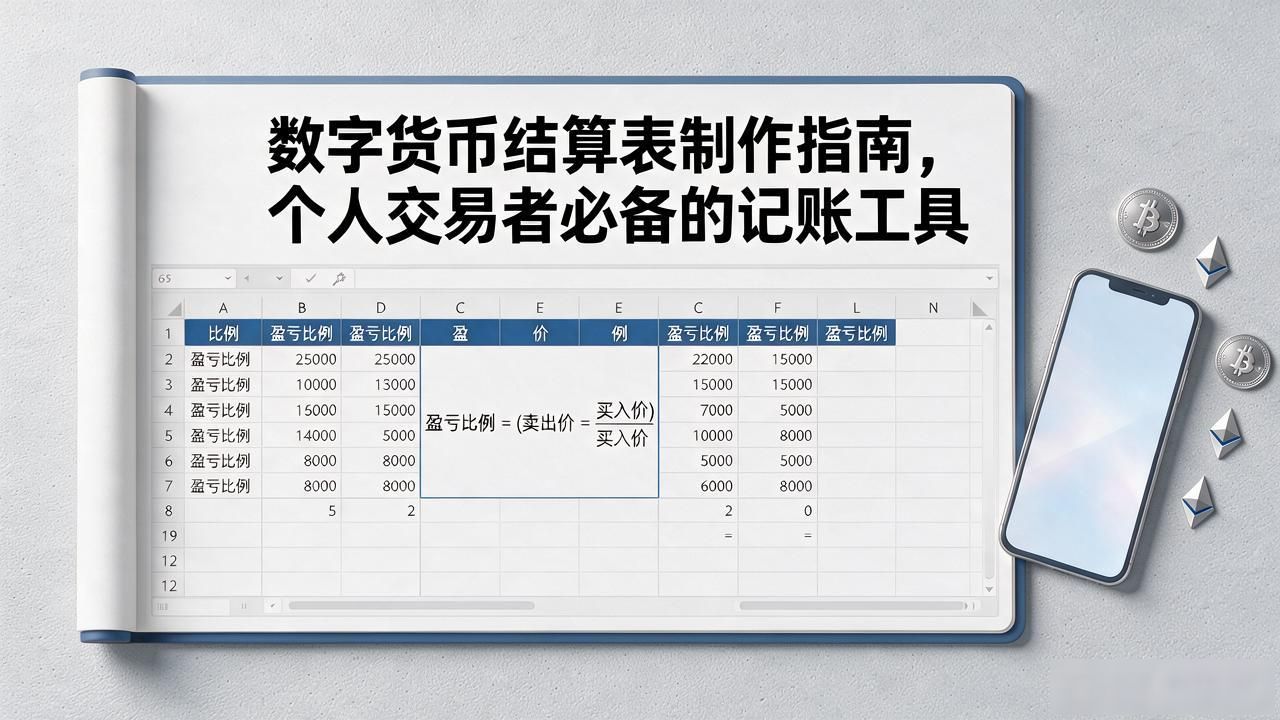 数字货币结算表制作指南，个人交易者必备的记账工具