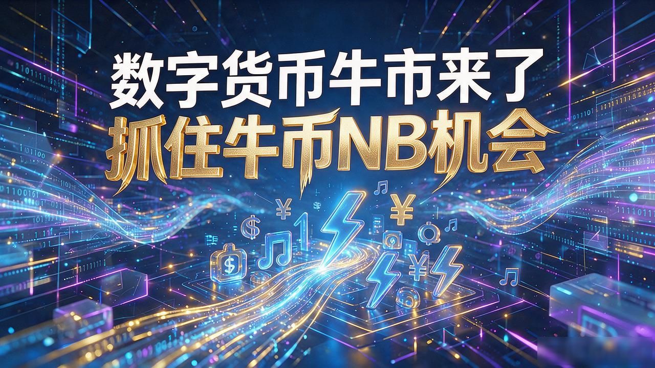 数字货币牛市来了 抓住牛币NB机会