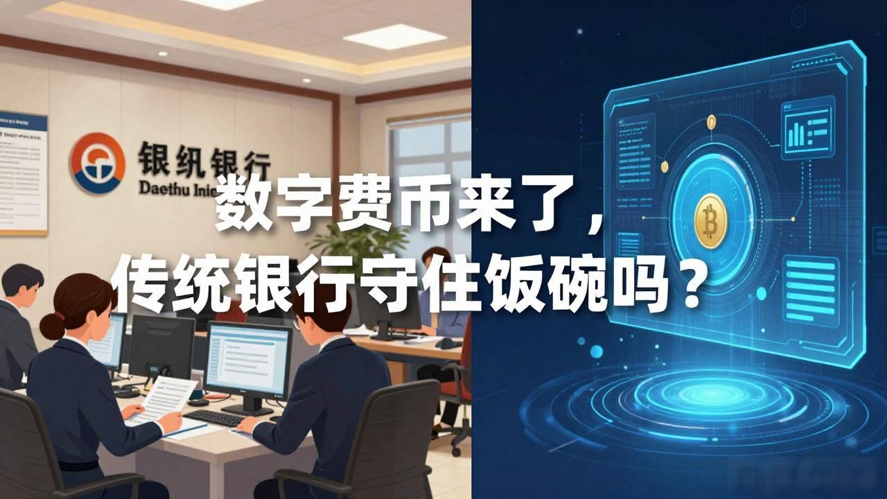 数字货币来了,传统银行还能守住饭碗吗?