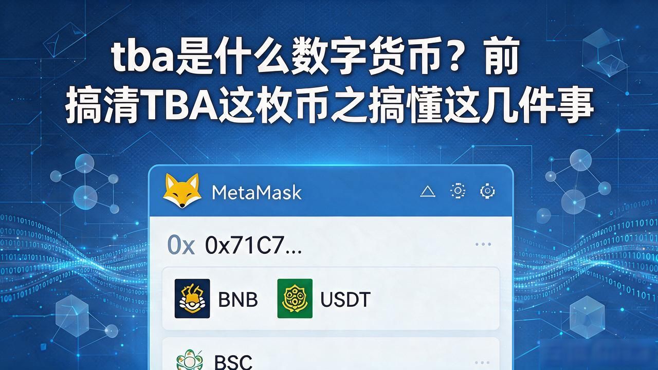 tba是什么数字货币？搞清TBA这枚币之前先搞懂这几件事