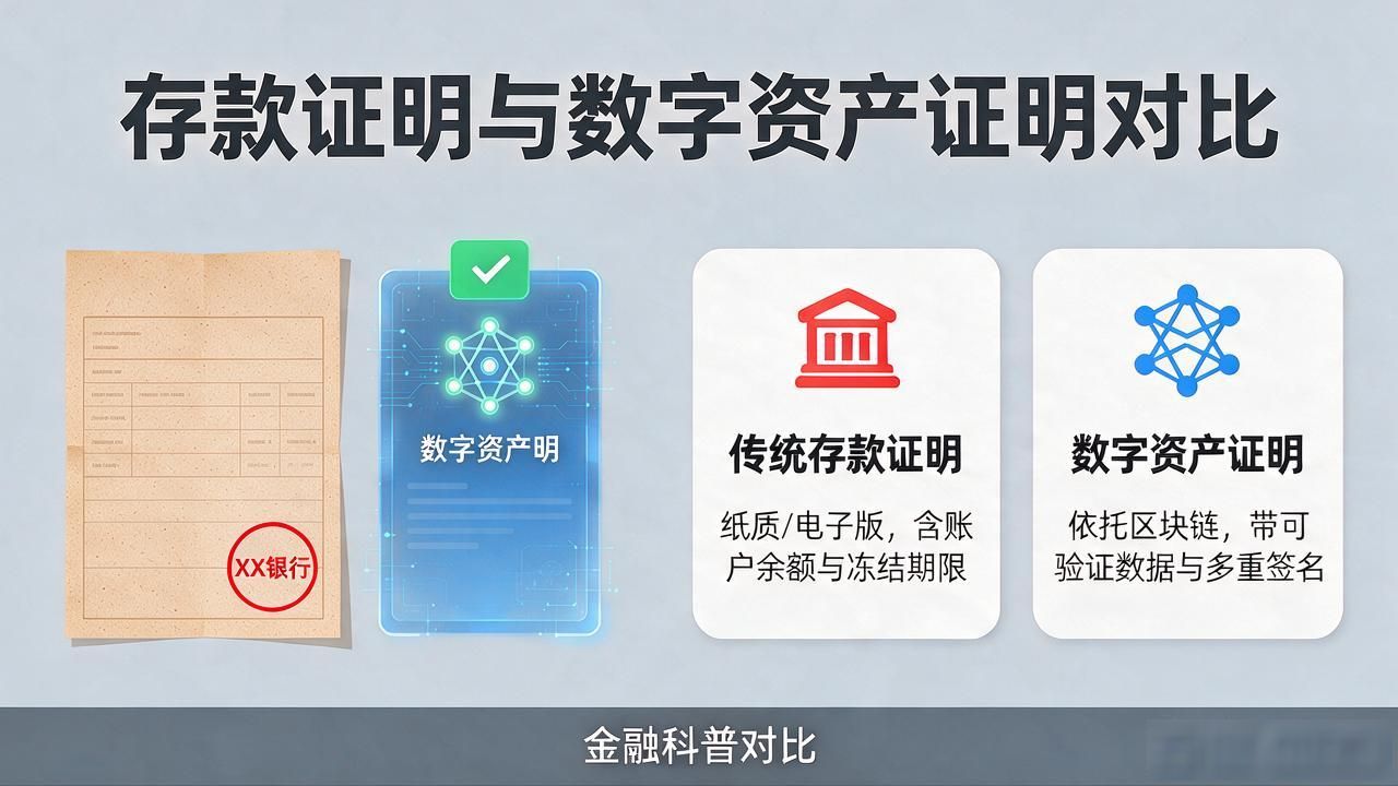 存款证明能开数字货币吗？一文讲清楚