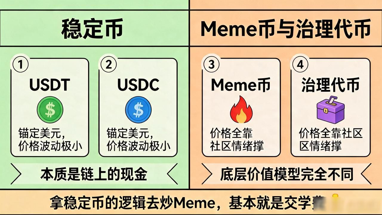 数字货币区别图片收藏：BTC、ETH、SOL一张对比图讲透