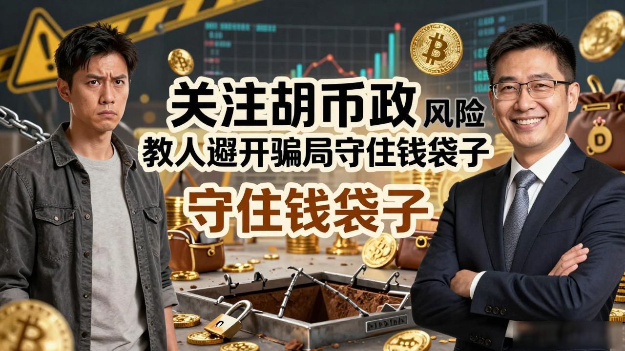 关注胡国政数字货币风险 教普通人避开骗局守住钱袋子