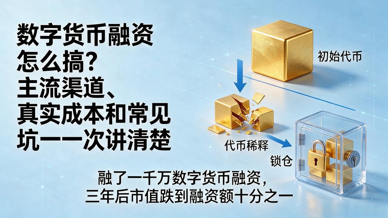 数字货币融资怎么搞?主流渠道、真实成本和常见坑一次讲清楚