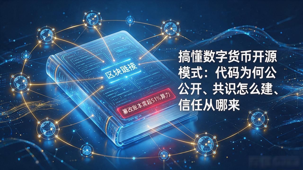 搞懂数字货币开源模式：代码为何公开、共识怎么建、信任从哪来
