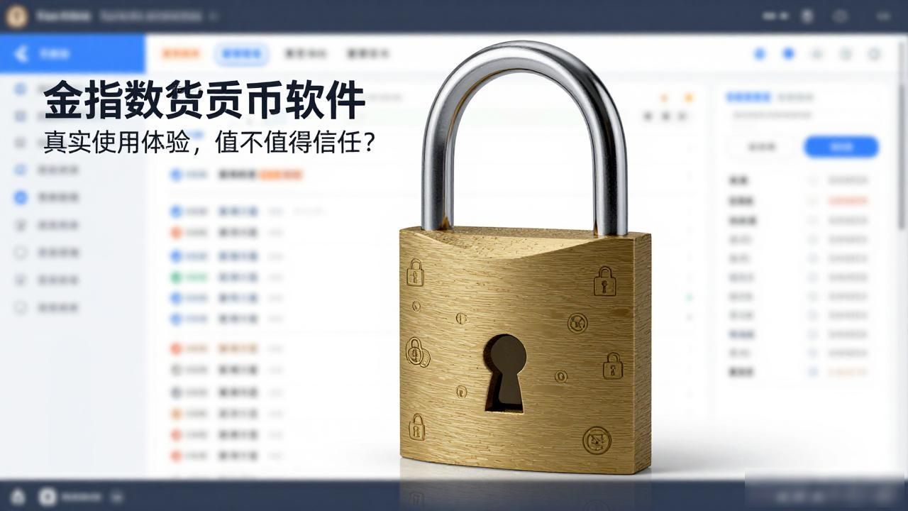 金指数字货币软件真实使用体验，值不值得信任？