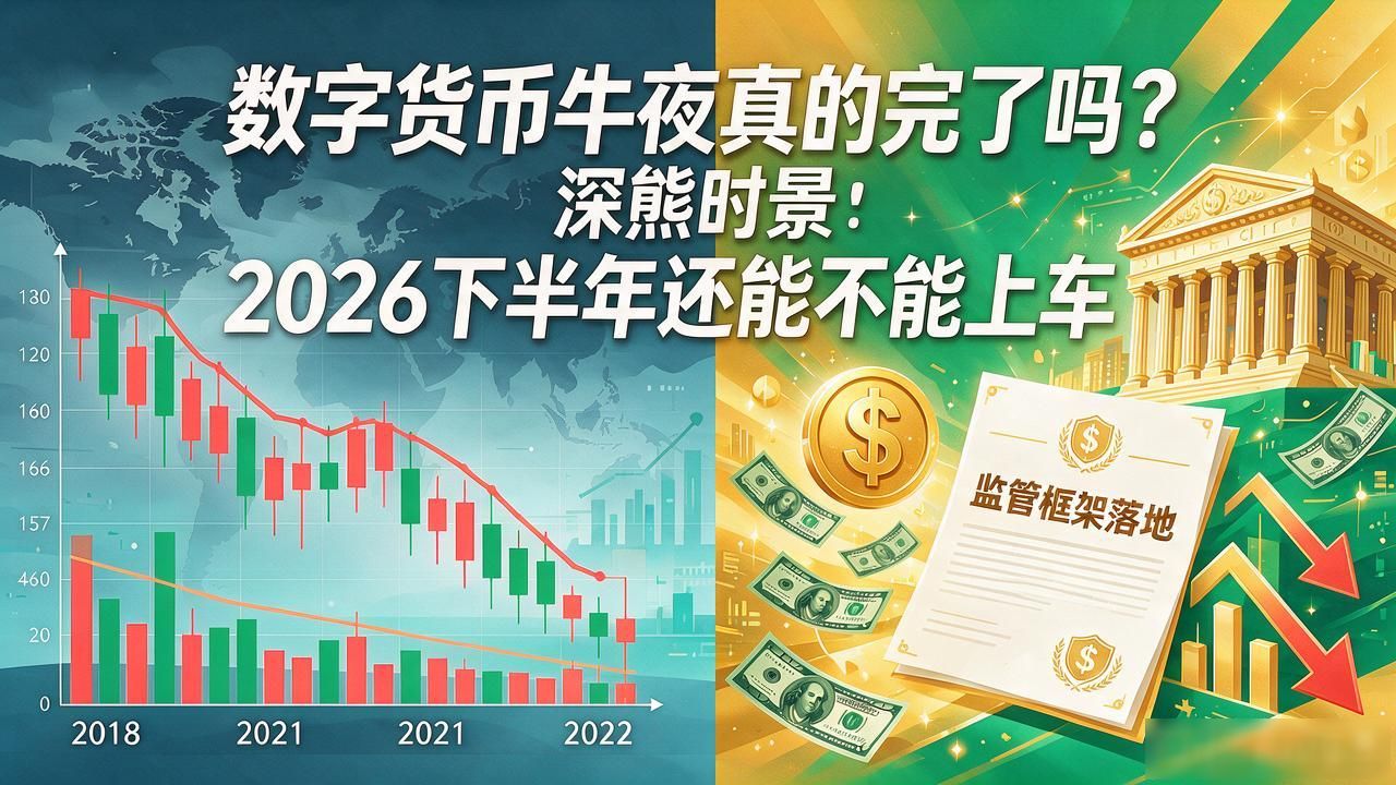 数字货币牛市真的完了吗?2026下半年还能不能上车