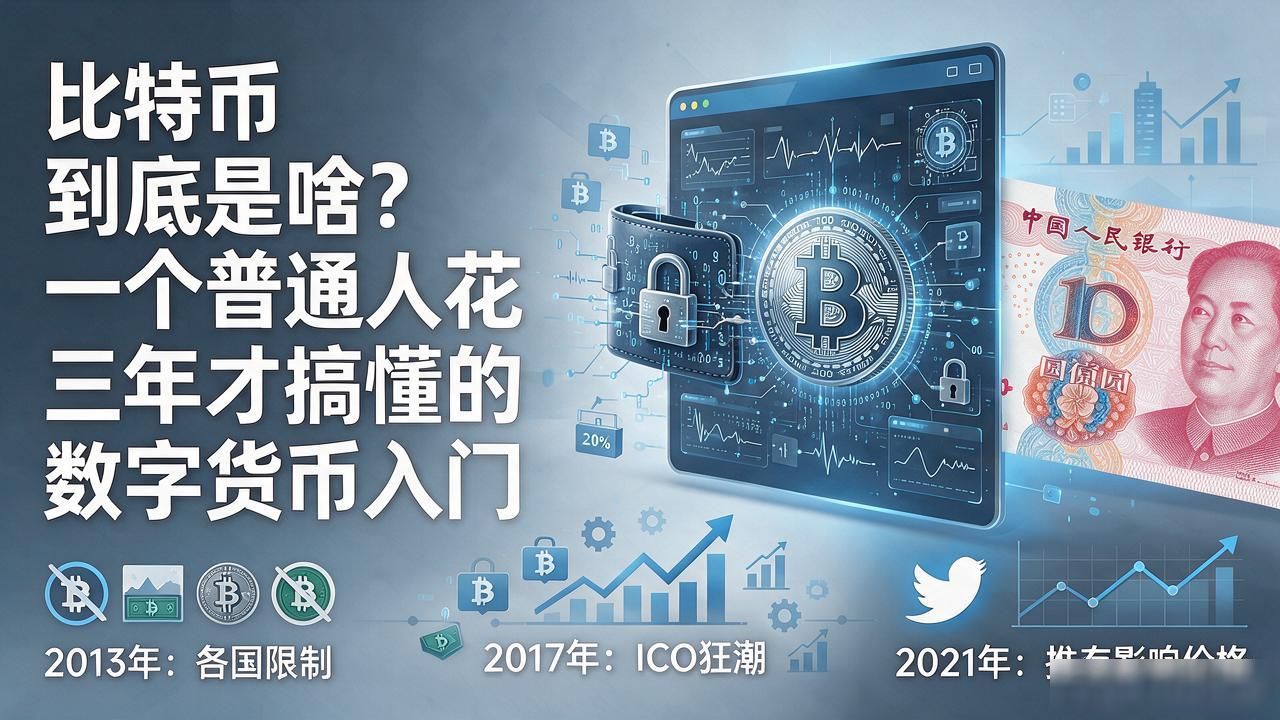 比特币到底是啥?一个普通人花三年才搞懂的数字货币入门