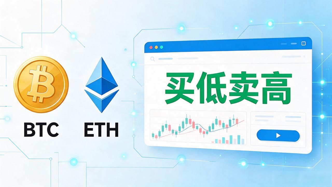 买数字货币赚差价，普通人怎么买低卖高，这几个思路实用
