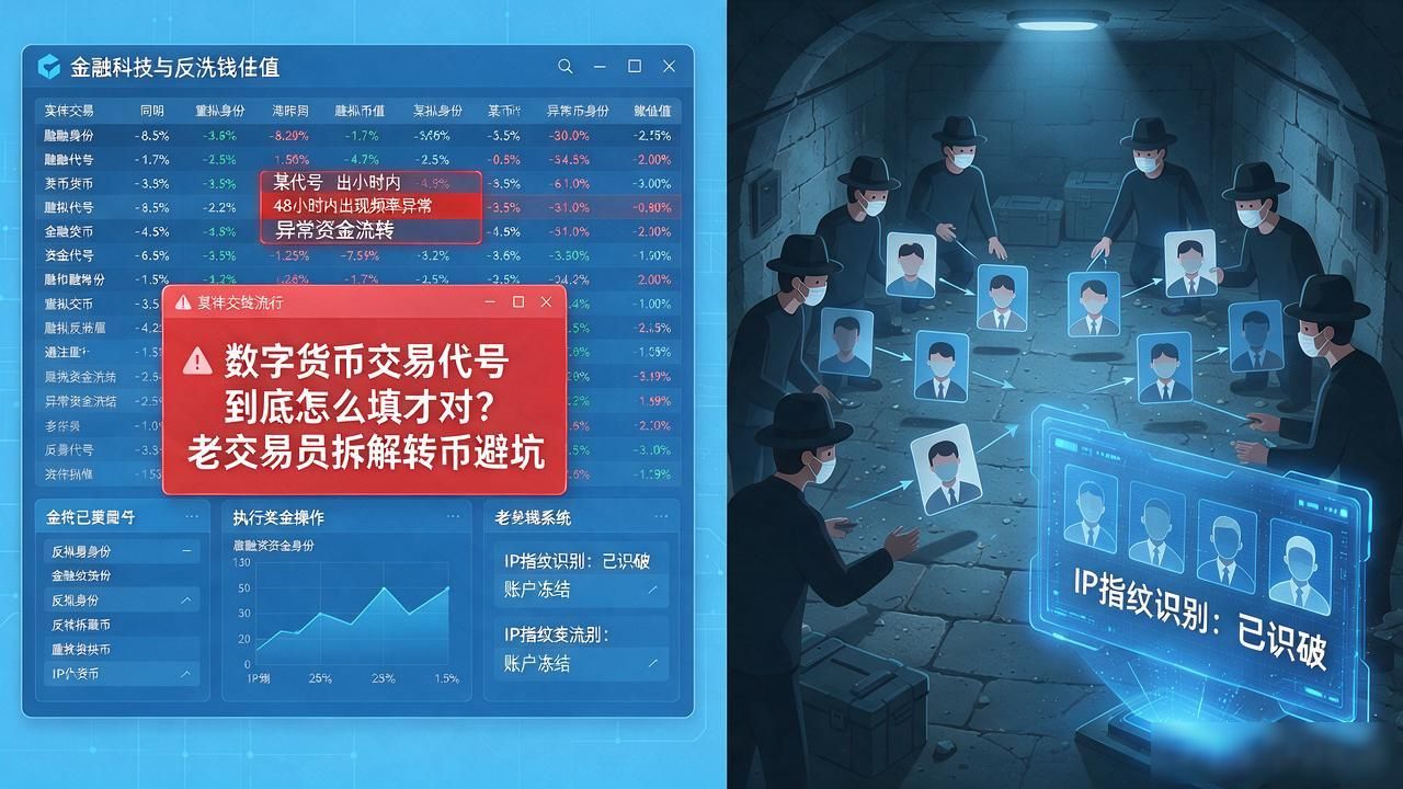 数字货币交易代号到底怎么填才对？老交易员拆解转币避坑