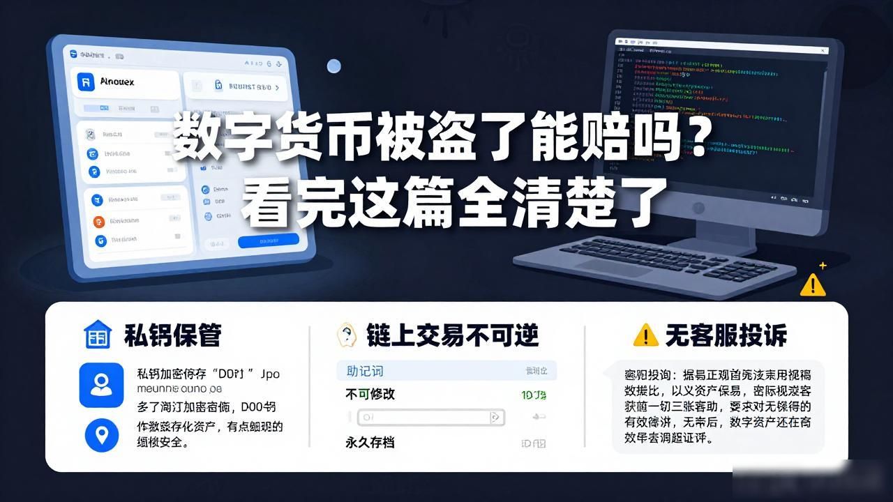 数字货币被盗了能赔吗？看完这篇全清楚了