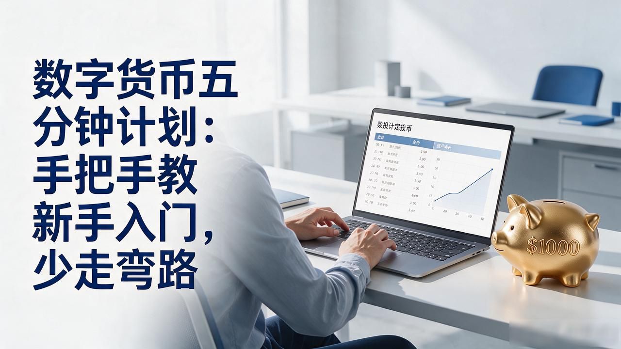 数字货币五分钟计划：手把手教新手入门，少走弯路