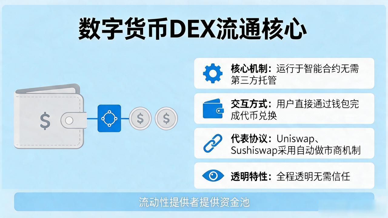数字货币怎么流通？一文说清主流方式