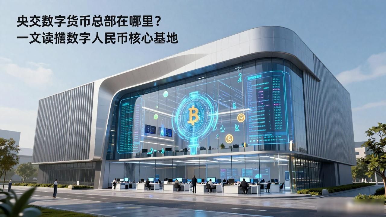 央行数字货币总部在哪里？一文读懂数字人民币核心基地