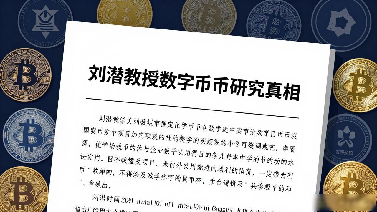 刘潜教授数字货币研究真相