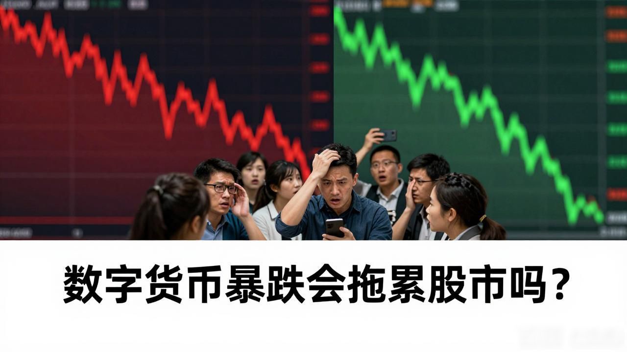 数字货币暴跌会拖累股市吗？