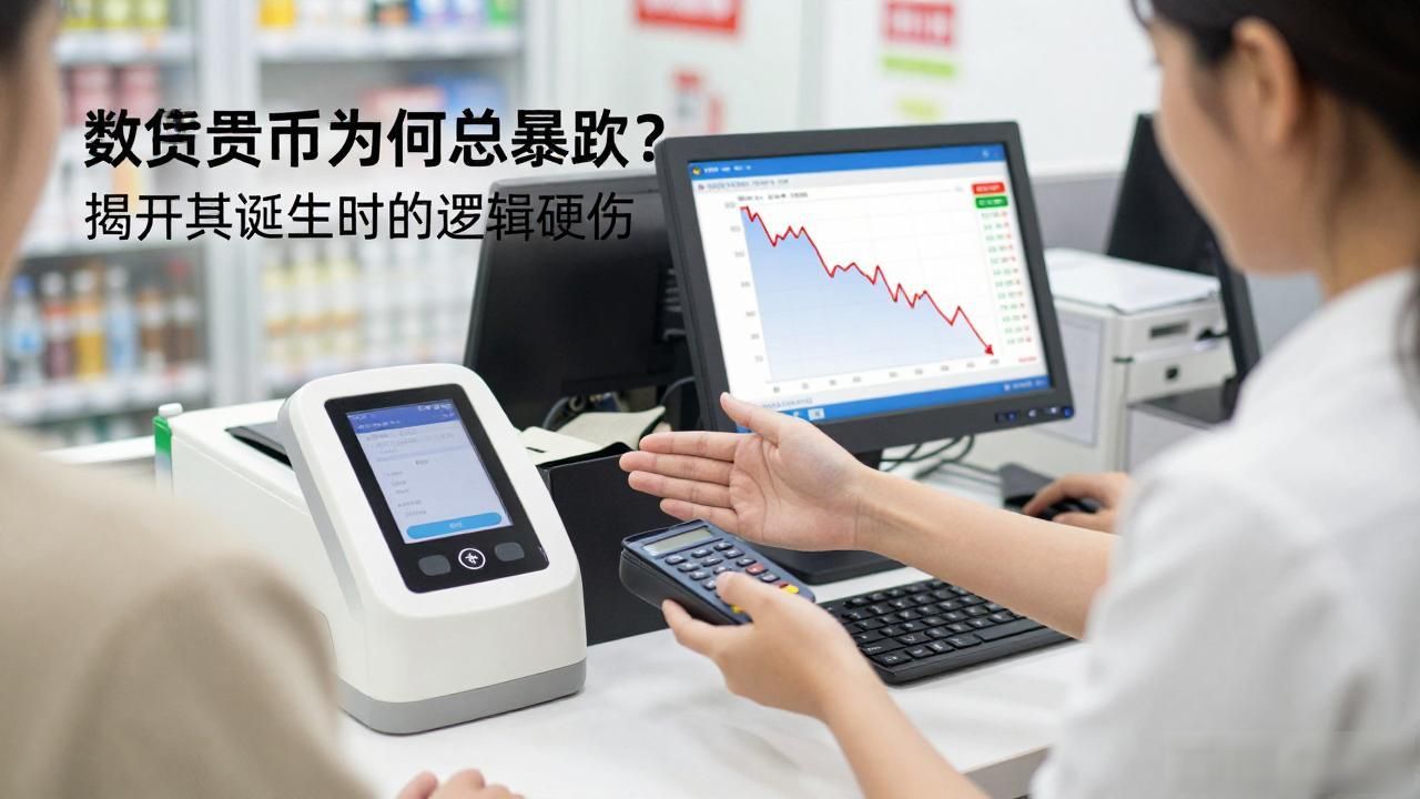 数字货币为何总暴跌?揭开其诞生时的逻辑硬伤