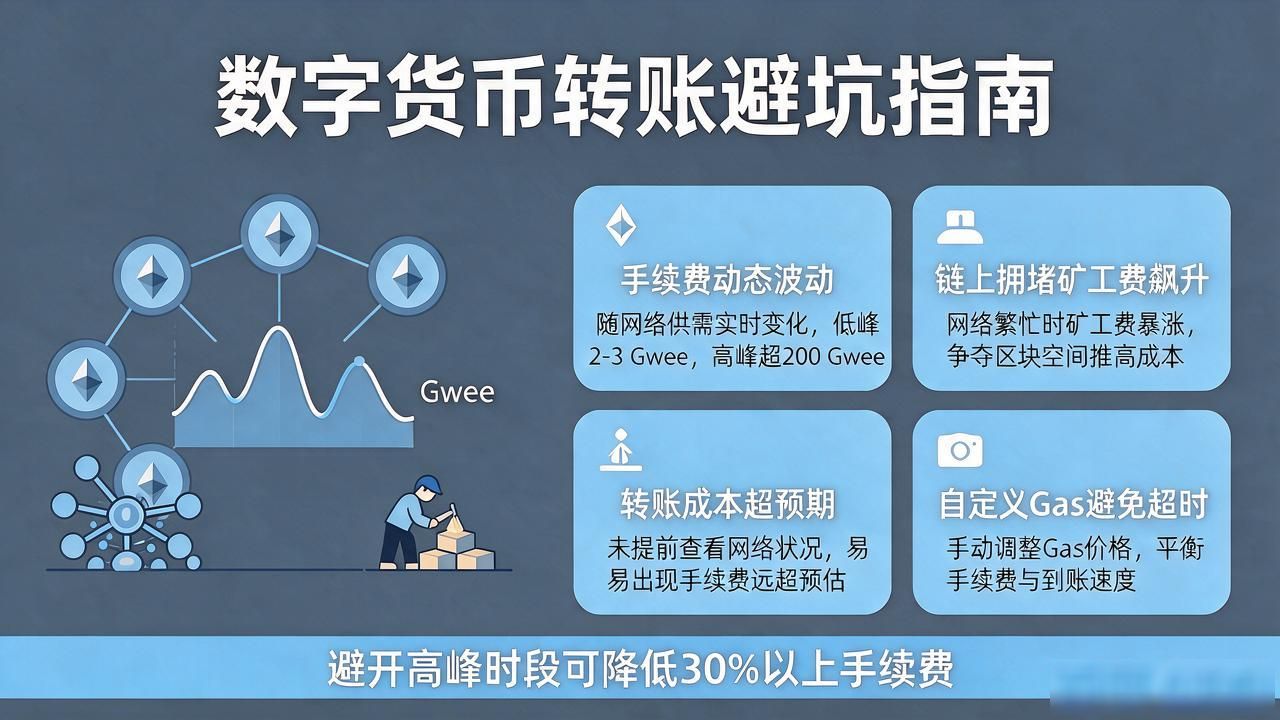 数字货币转帐避坑指南：手续费与到账速度怎么算