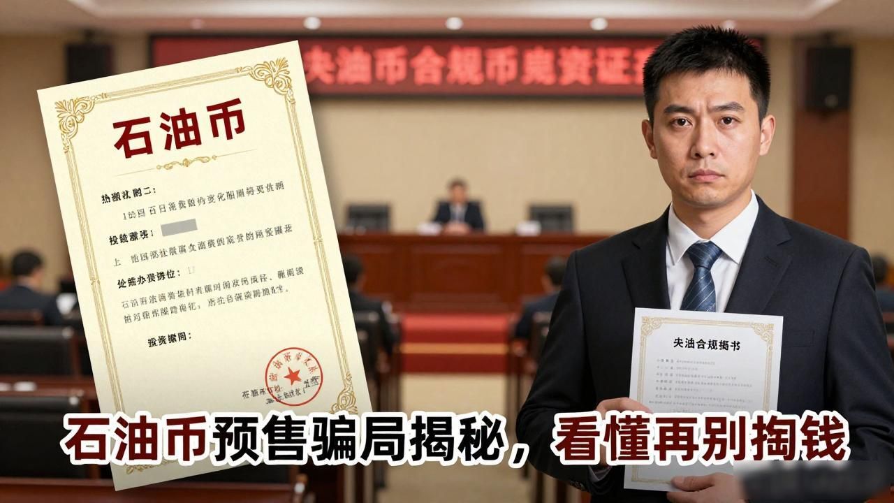 石油币预售骗局揭秘,看懂再别掏钱
