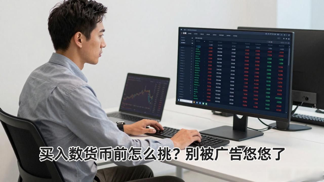 买入数字货币前怎么挑？别被广告忽悠了