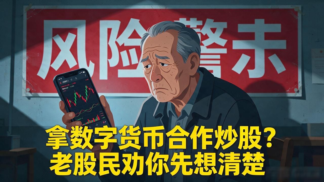 拿数字货币合作炒股？老股民劝你先想清楚