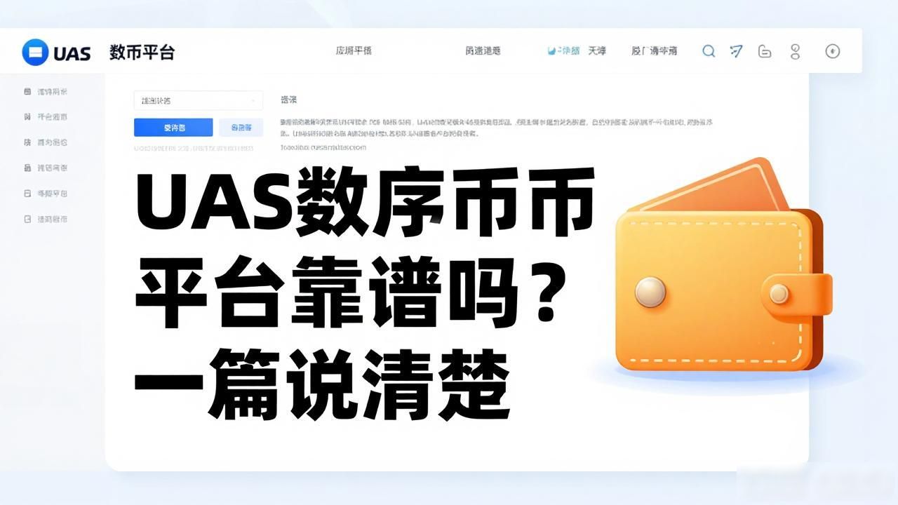 UAS数字货币平台靠谱吗?一篇说清楚