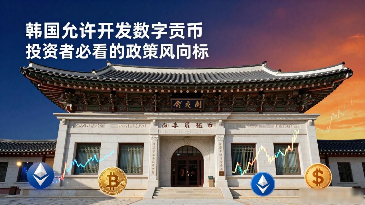 韩国允许开发数字货币 投资者必看的政策风向标