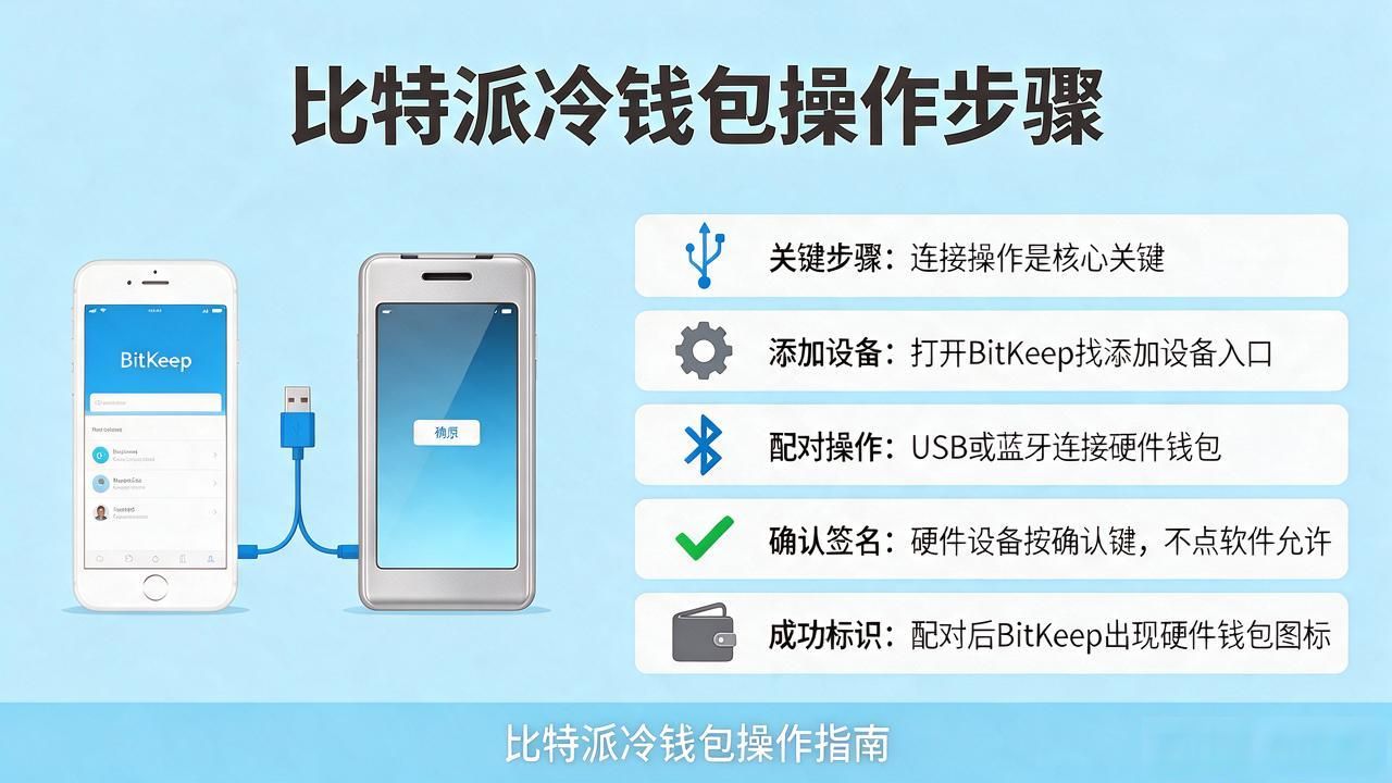 比特派冷钱包怎么做?跟着这几步走就对了