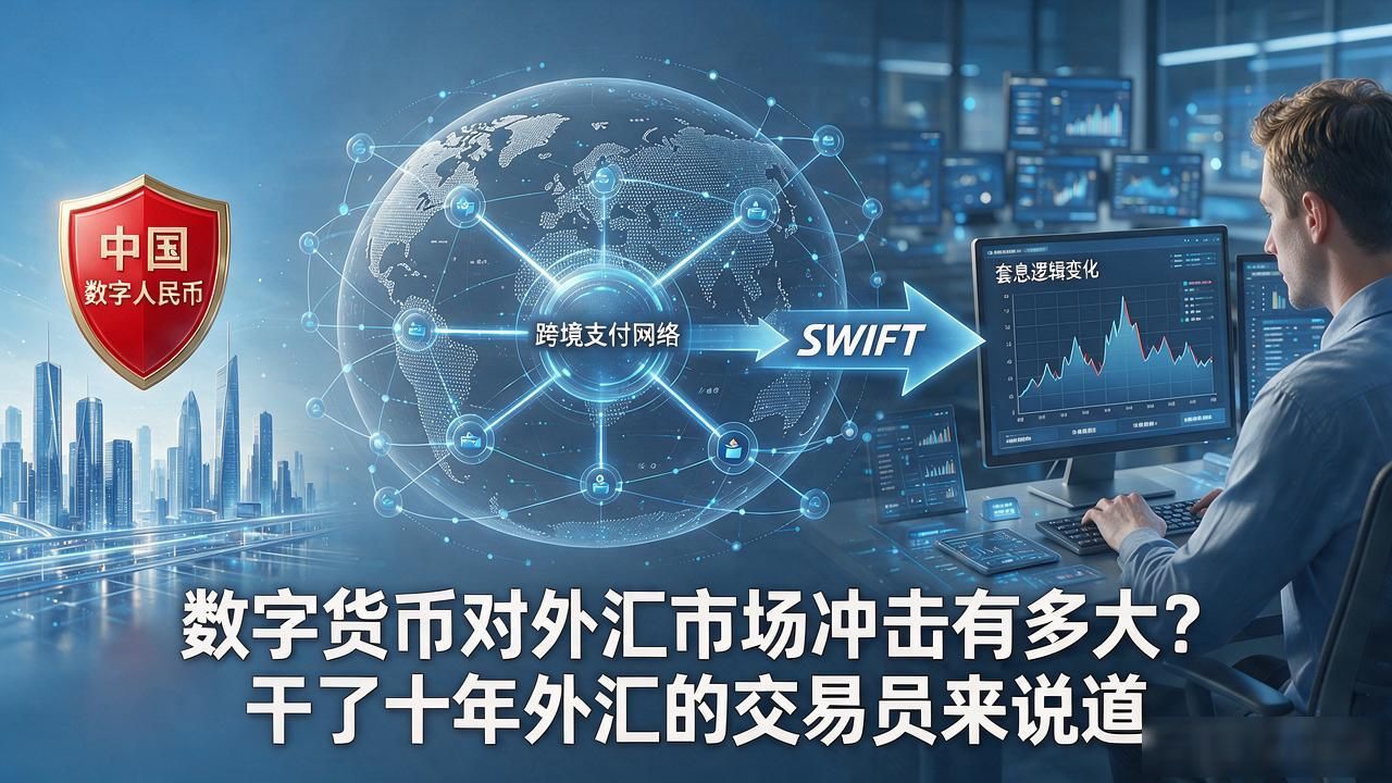 数字货币对外汇市场冲击有多大？干了十年外汇的交易员来说道