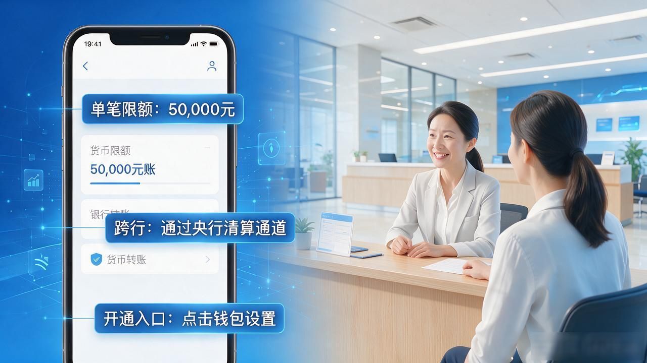 数字货币银行转账怎么操作？普通人最容易卡住的环节