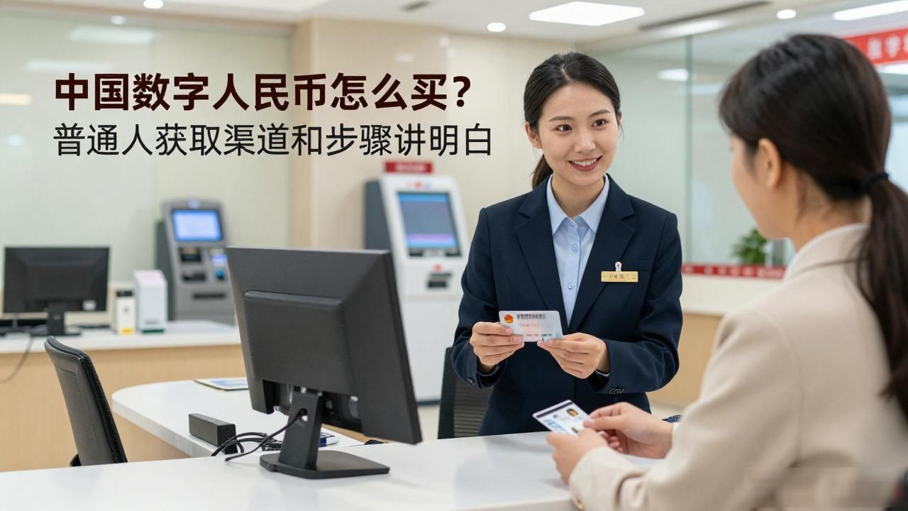 中国数字人民币怎么买?普通人获取渠道和步骤讲明白