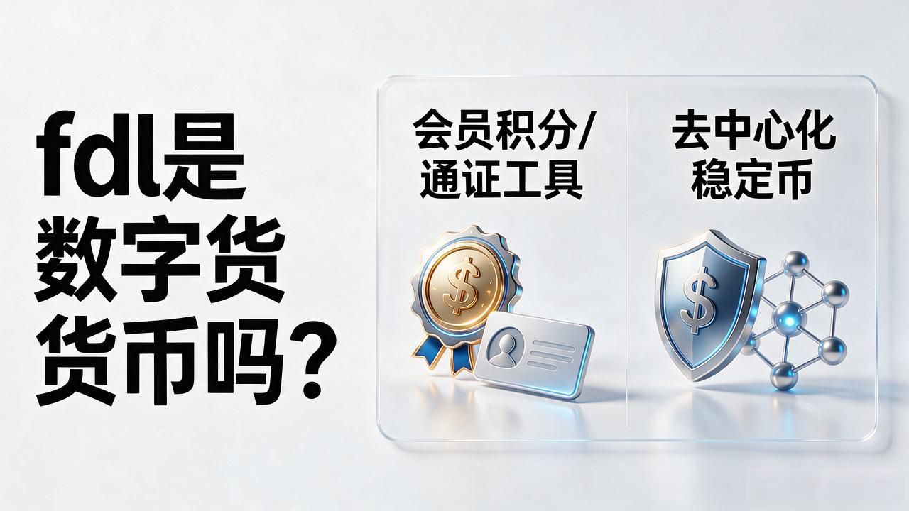 fdl是数字货币吗？把这几个判断点捋清楚就不迷糊了