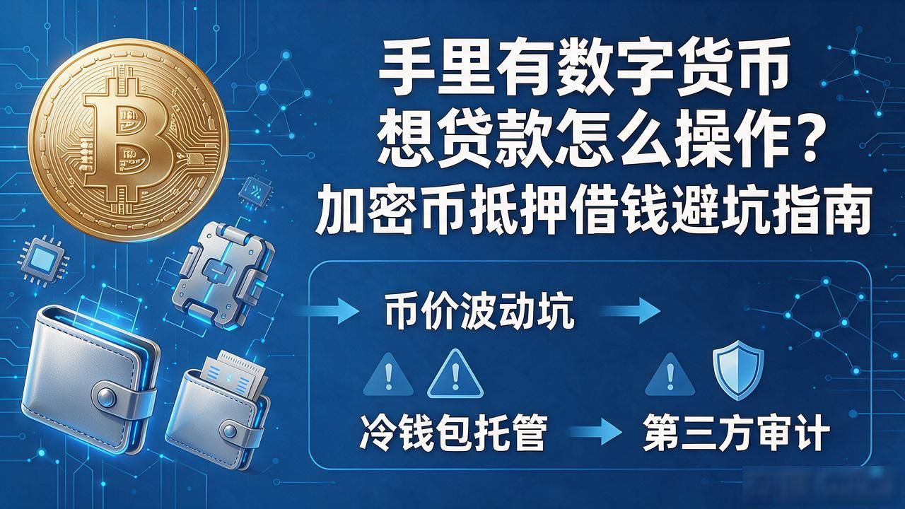 手里有数字货币想贷款怎么操作？加密币抵押借钱避坑指南