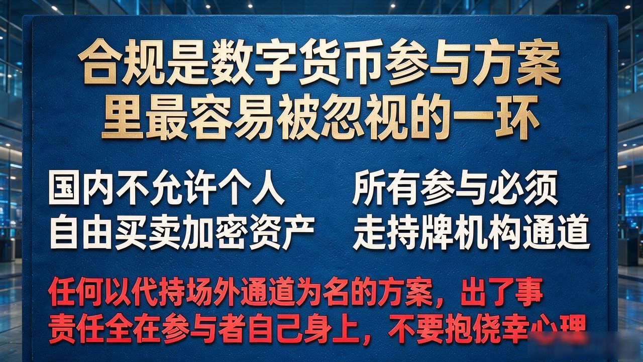想了解数字货币参与方案？普通人入局前必须把这几件事搞清楚