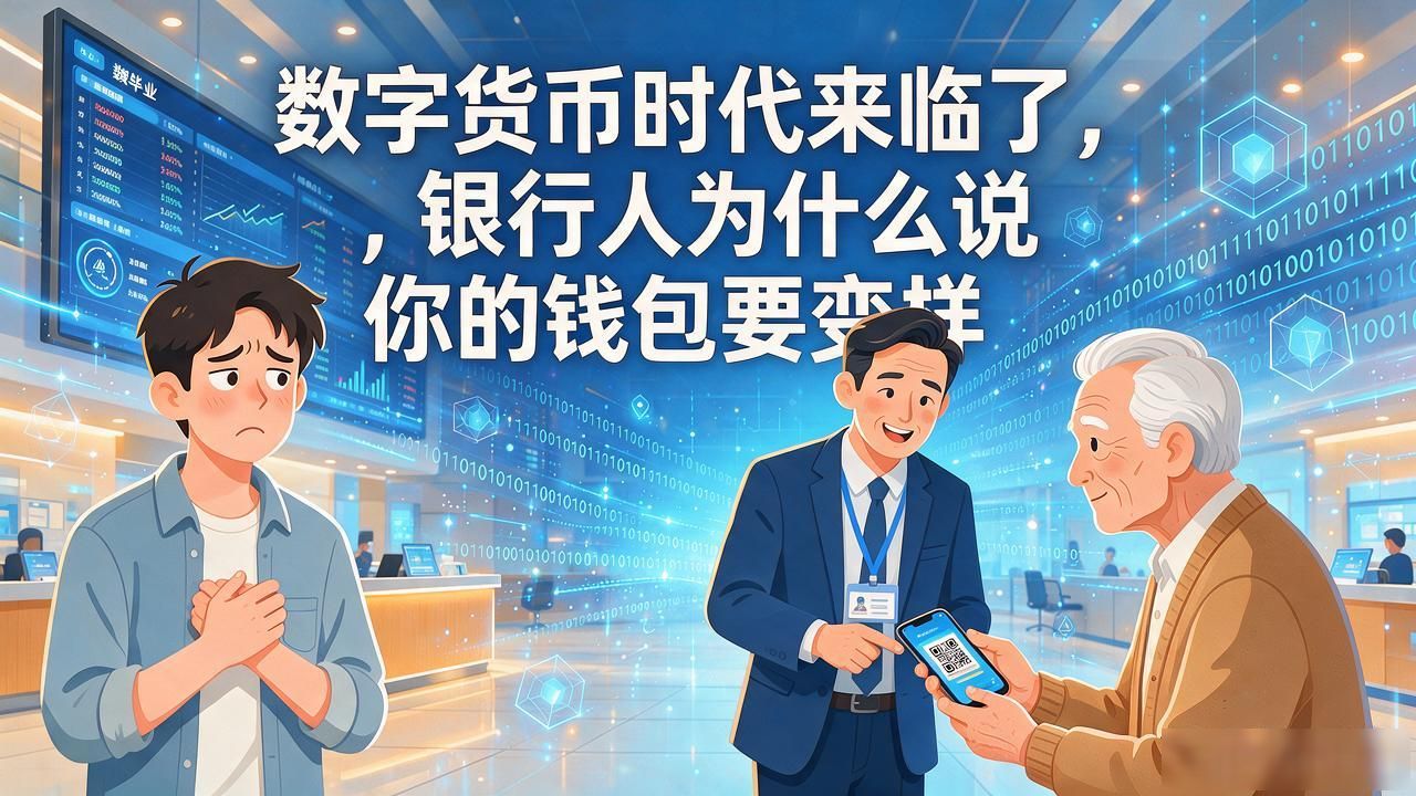 数字货币时代来临了，银行人为什么说你的钱包要变样