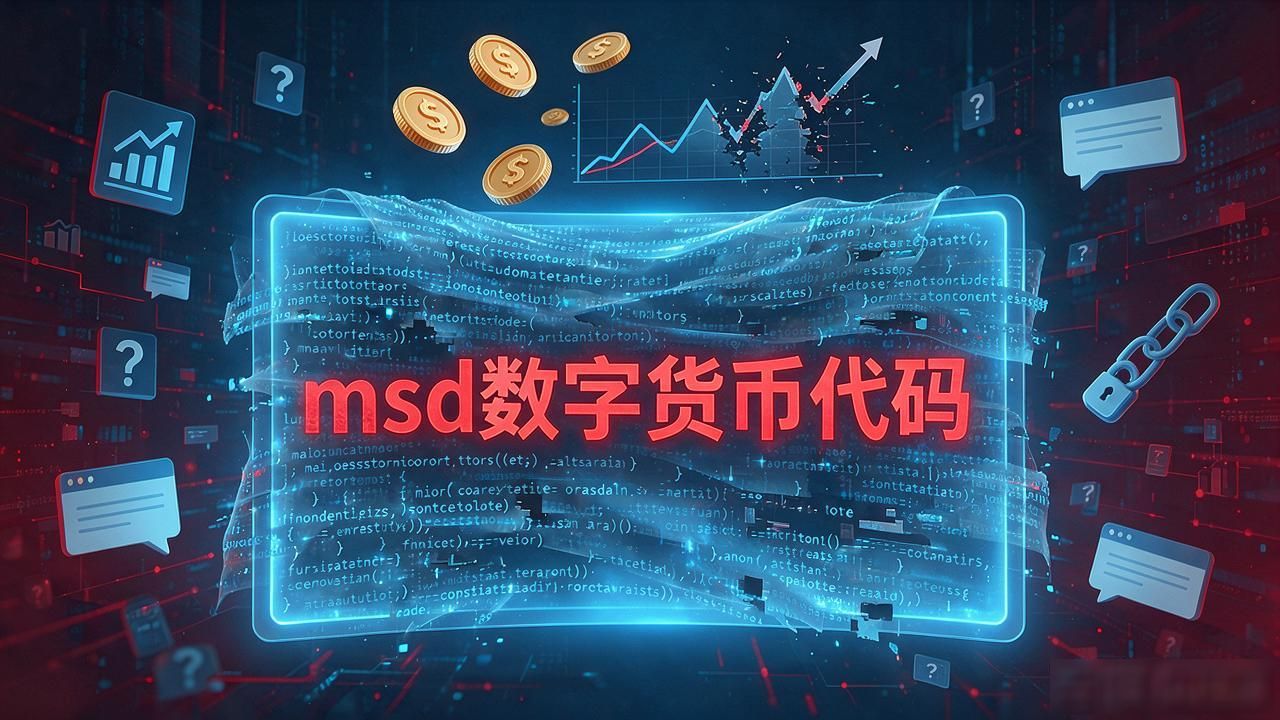 msd数字货币代码靠谱吗?查完这三点你再决定投不投