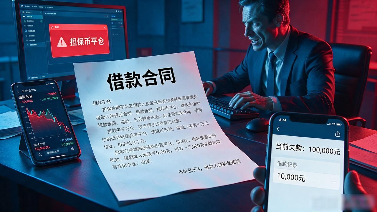 数字货币套路贷骗局:借一万到手六千,砍头息加对赌让你越还越多