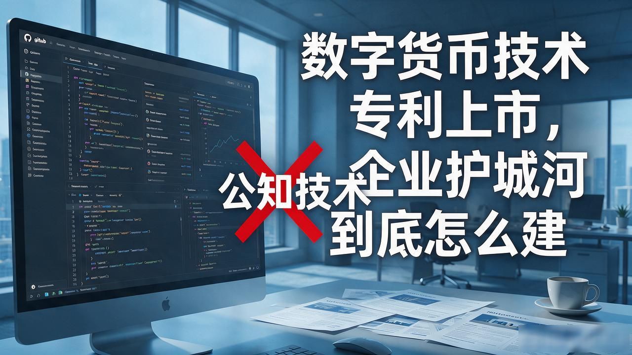 数字货币技术专利上市，企业护城河到底怎么建