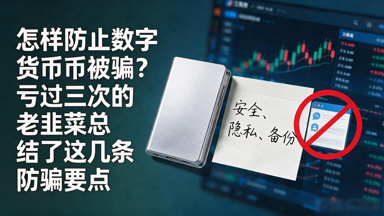 怎样防止数字货币被骗？亏过三次的老韭菜总结了这几条防骗要点