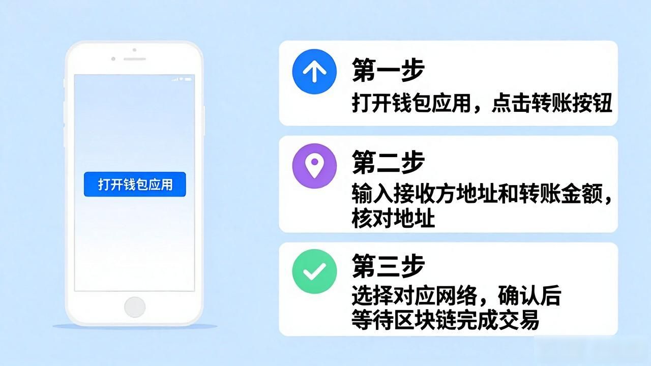 数字货币钱包怎么转账？3步搞定，新手也能轻松上手