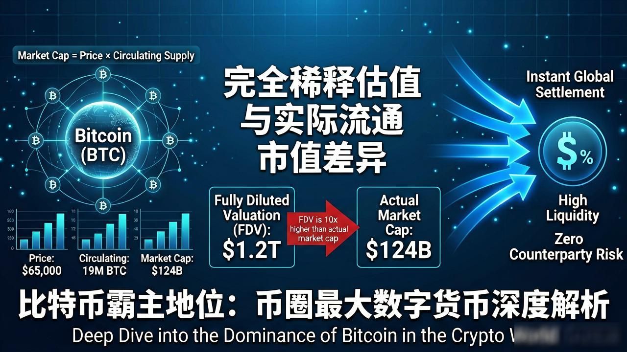 比特币霸主地位：币圈最大数字货币深度解析