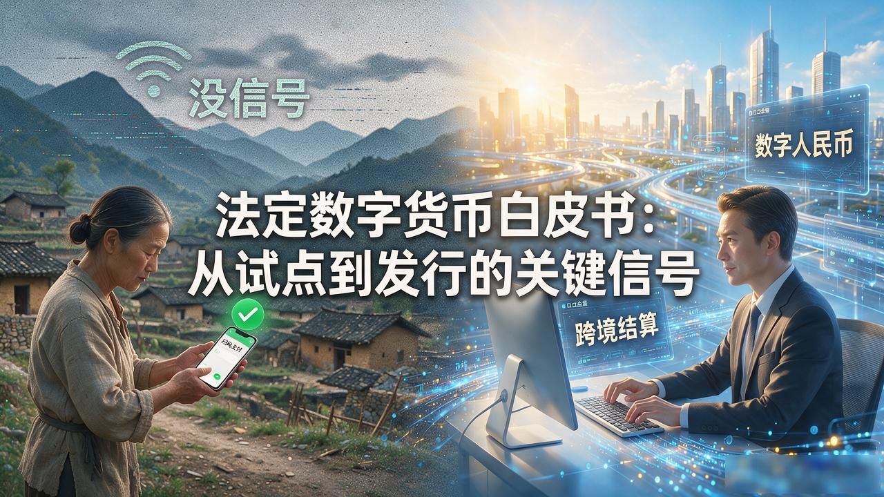 法定数字货币白皮书:从试点到发行的关键信号,一文讲清