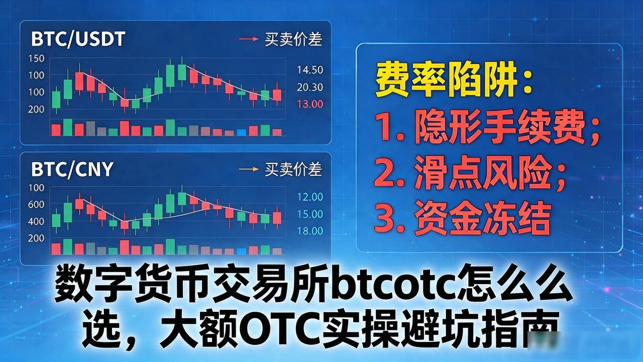 数字货币交易所btcotc怎么选,大额OTC实操避坑指南