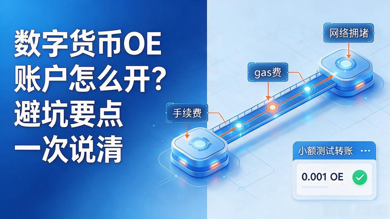 数字货币OE账户怎么开？避坑要点一次说清